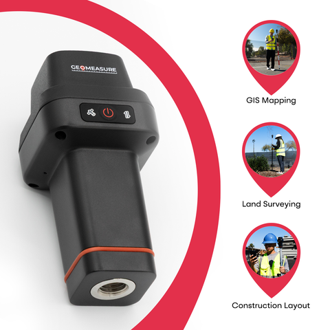 GEO‑MEASURE: Handheld GNSS RTK Receiver (Free Gift with First 100 Orders Limited Time Only)